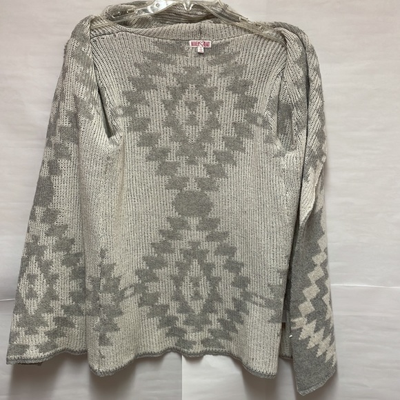 Woven ❤️ Heart Cardigan Sweater - Small - Picture 6 of 11
